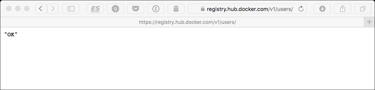 docker for mac v1 registry api
